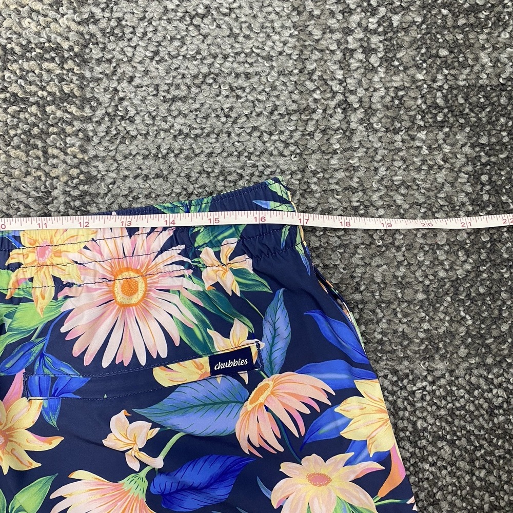 Chubbies Swim Trunks XL Big Bloomers Classic Board Shorts 5.5" Mesh Line Floral - Picture 6 of 6